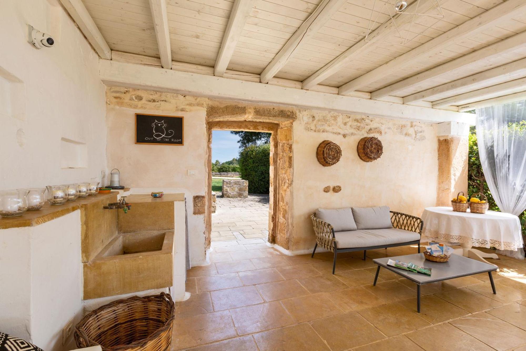 Masseria Li Capperi By Perle Di Puglia Alezio Exterior foto